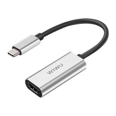 Wiwu Alpha USB-C to HDMI Adapter (Grey)