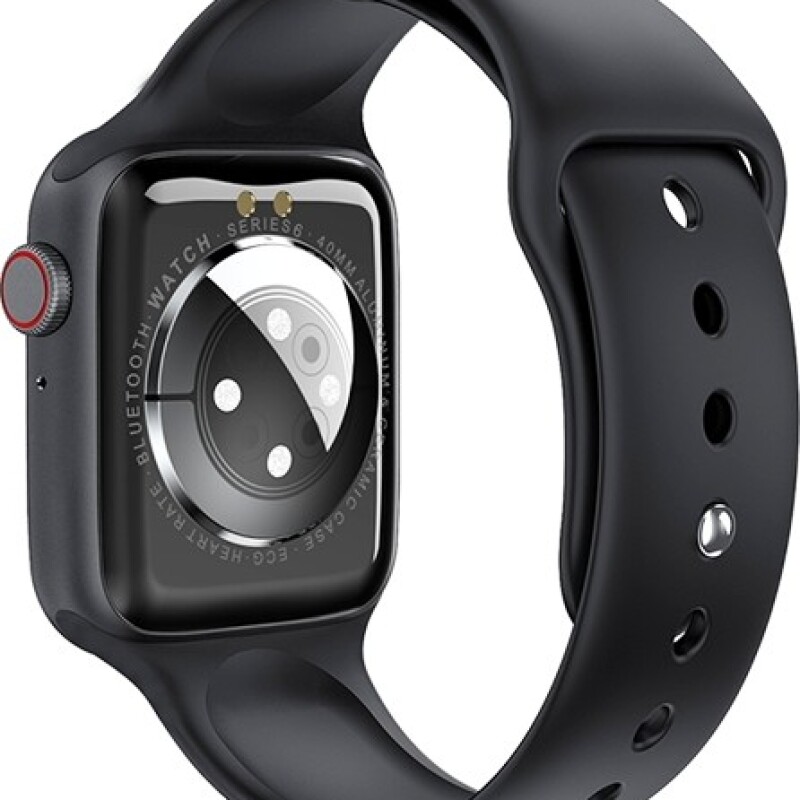 WIWU SW01 Sports Smart Watch – Black & Silver colour