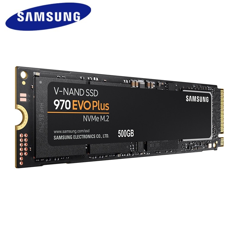 SAMSUNG NVMe SSD M.2 970 EVO Plus 500GB With Converter