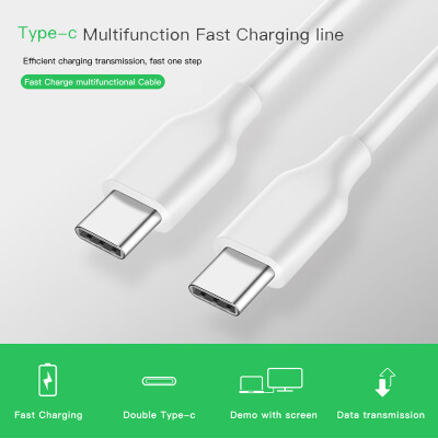 USB C to USB C Type C Cable Male to male for MacBook Pro