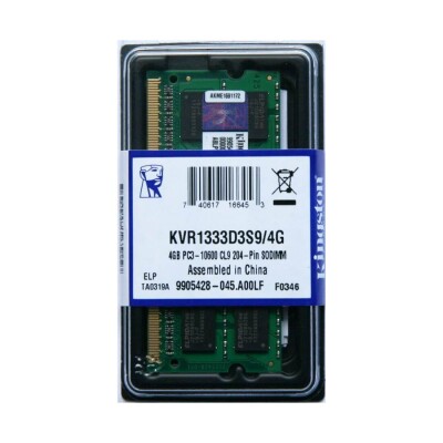 RAM Ddr3 4GB,pc3L kingstone